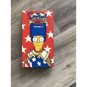 The Simpsons Political Party Volume 1, VHS Tape